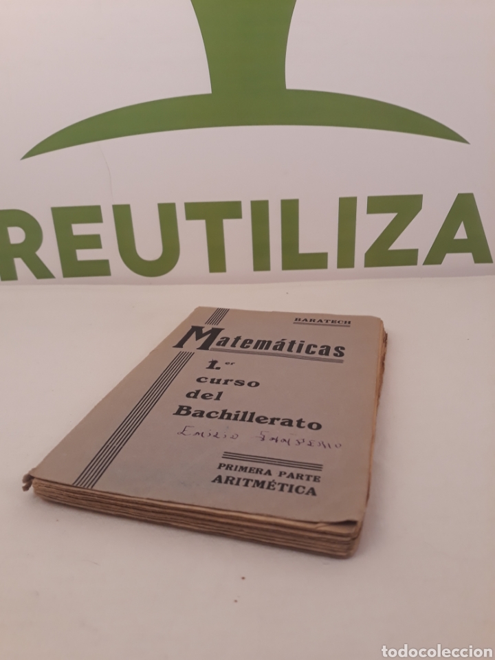 Libros de segunda mano: Matematicas.Baratech.1er curso del bachillerato. - Foto 5