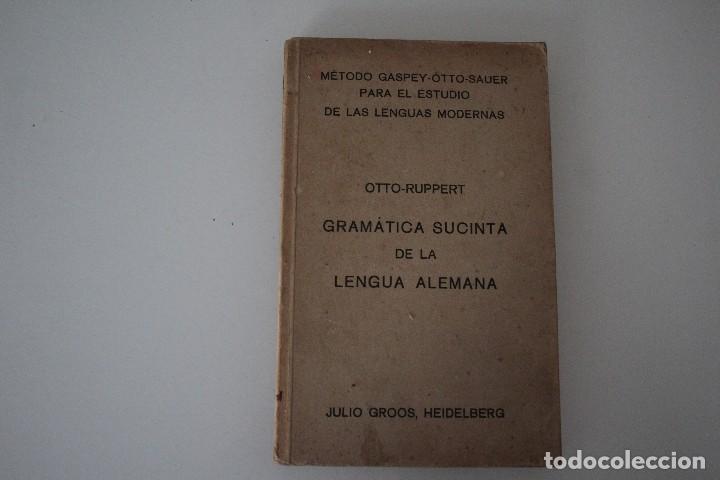Libros de segunda mano: GRAM&Aacute;TICA SUCINTA DE LA LENGUA ALEMANA - Foto 1