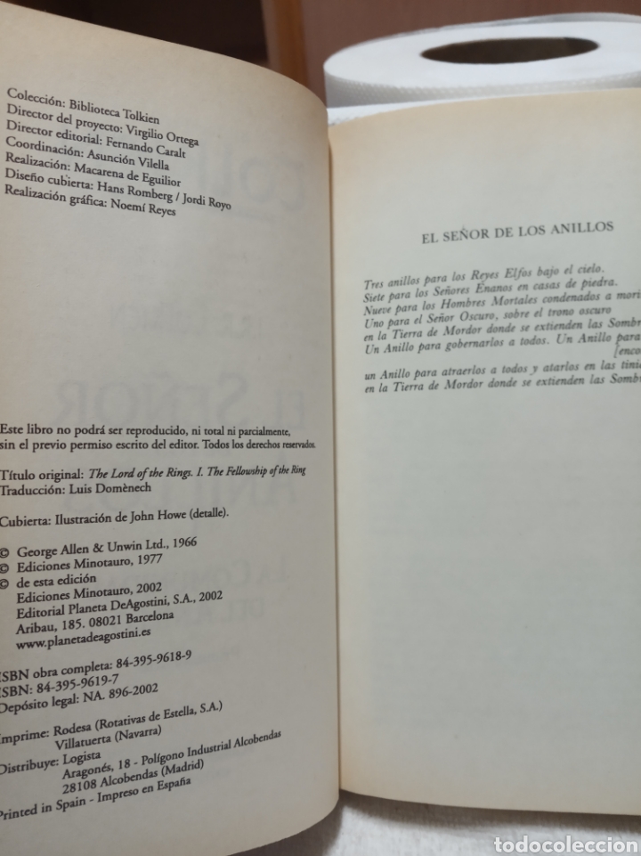 Libros de segunda mano: El se&ntilde;or de los anillos - Foto 3