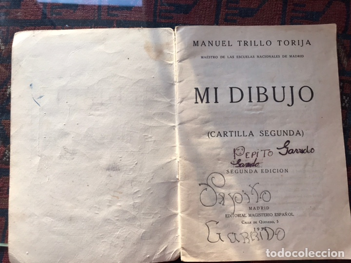 Libros de segunda mano: Mi dibujo. Trillo Torija. Cartilla 2&ordf;. - Foto 3