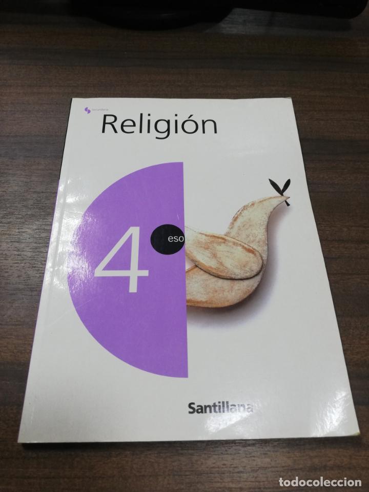 Libros de segunda mano: RELIGION. 4 ESO. SANTILLANA. 2004. - Foto 1