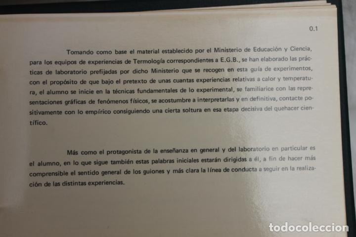 Libros de segunda mano: PRACTICAS DE TERMOLOGIA, C.R. MARES S.A. 1976 - Foto 3
