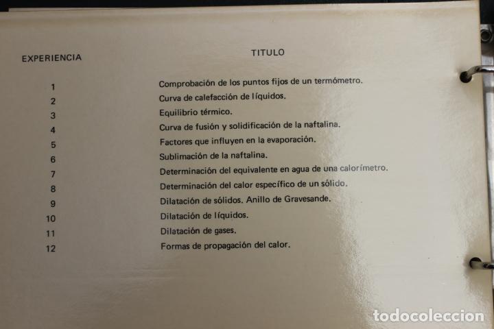 Libros de segunda mano: PRACTICAS DE TERMOLOGIA, C.R. MARES S.A. 1976 - Foto 4
