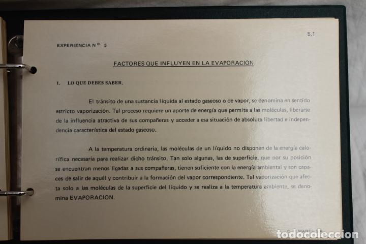 Libros de segunda mano: PRACTICAS DE TERMOLOGIA, C.R. MARES S.A. 1976 - Foto 6