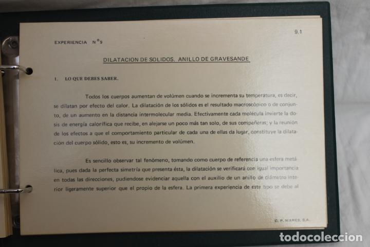 Libros de segunda mano: PRACTICAS DE TERMOLOGIA, C.R. MARES S.A. 1976 - Foto 8