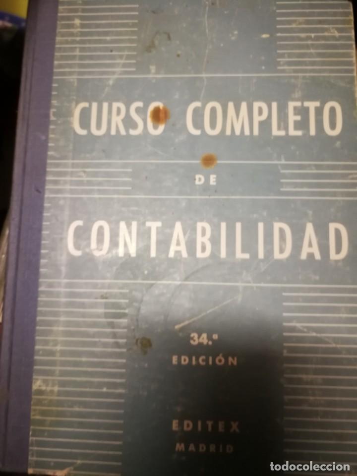 Libros de segunda mano: CURSO COMPLETO DE CONTABILIDAD - Foto 1