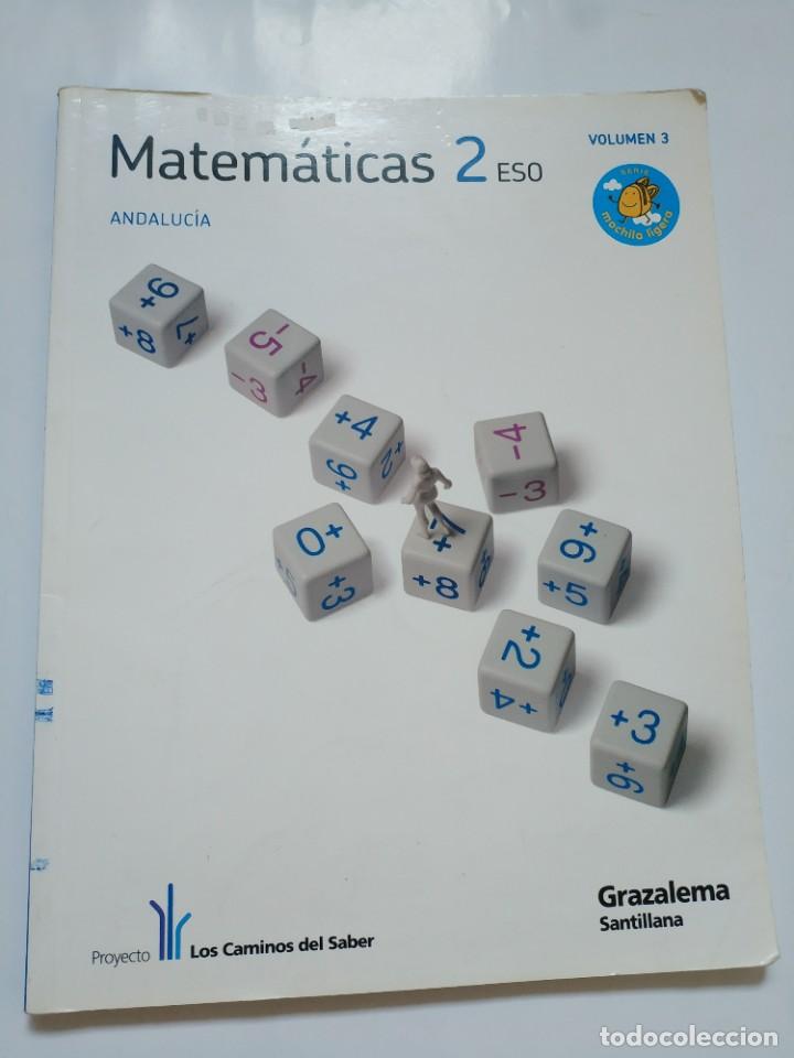 Libros de segunda mano: MATEMATICAS 2 ESO. VOLUMEN 1, 2 Y 3 - Foto 2