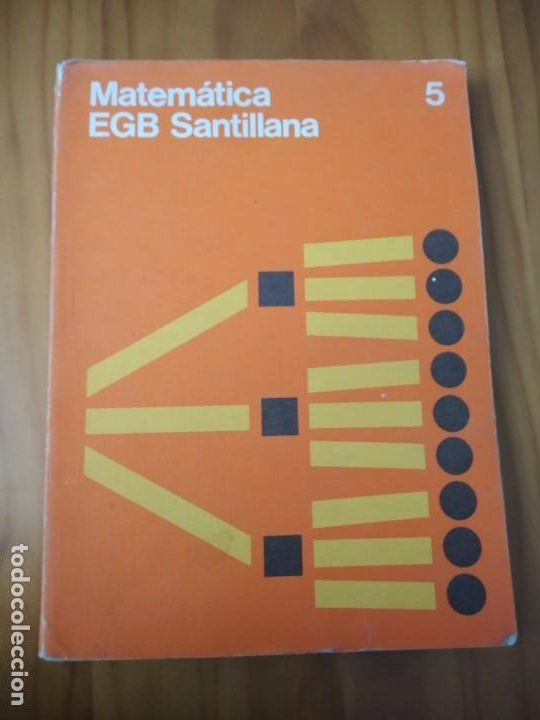 Libros de segunda mano: MATEM&Aacute;TICA EGB 5 SANTILLANA. BUEN ESTADO - Foto 1