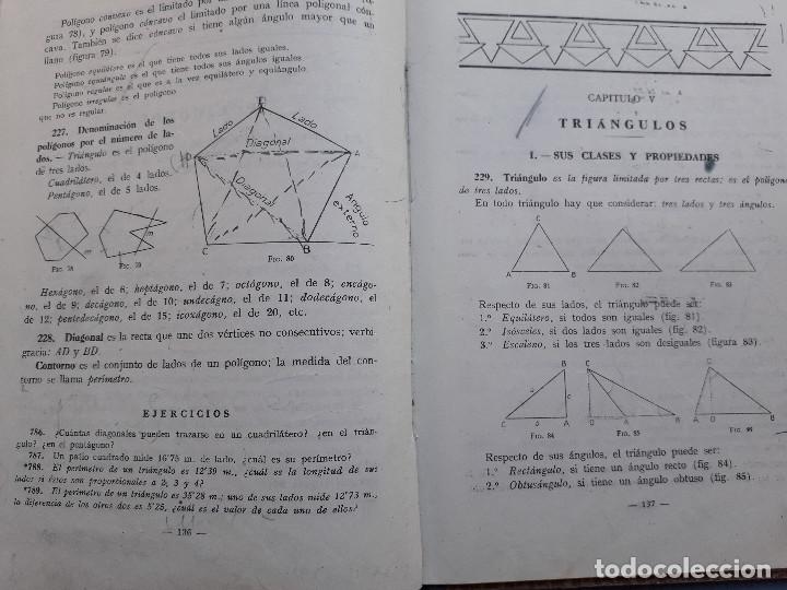 Libros de segunda mano: matematicas primer curso , luis vives, 1952 (estado regular) - Foto 3
