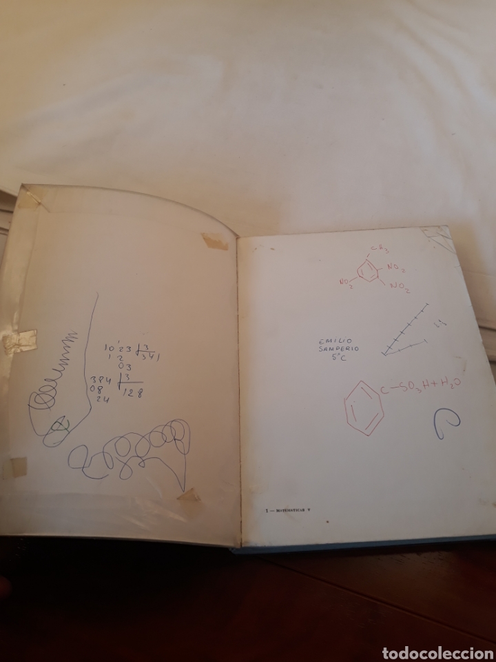 Libros de segunda mano: Matematicas 5&deg;.plan 1957.ediciones S M. - Foto 3