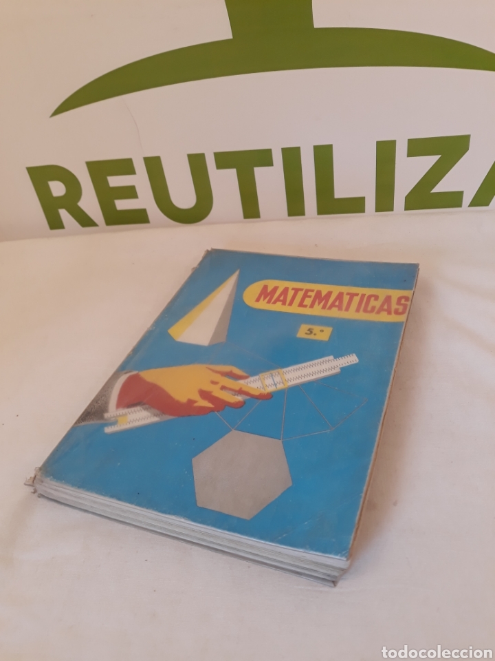 Libros de segunda mano: Matematicas 5&deg;.plan 1957.ediciones S M. - Foto 6