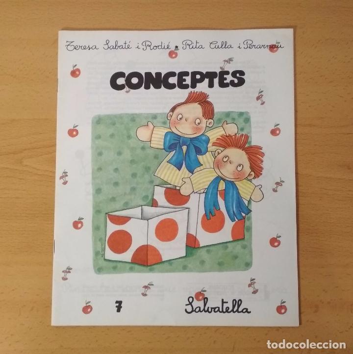 Libros de segunda mano: Cuaderno Conceptes n&ordm; 7. Editorial Salvatella. En catal&aacute;n. Sin uso. - Foto 1