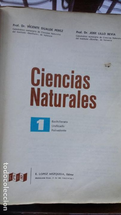 Libros de segunda mano: CIENCIAS NATURALES 1* BUP. ECIR - Foto 4