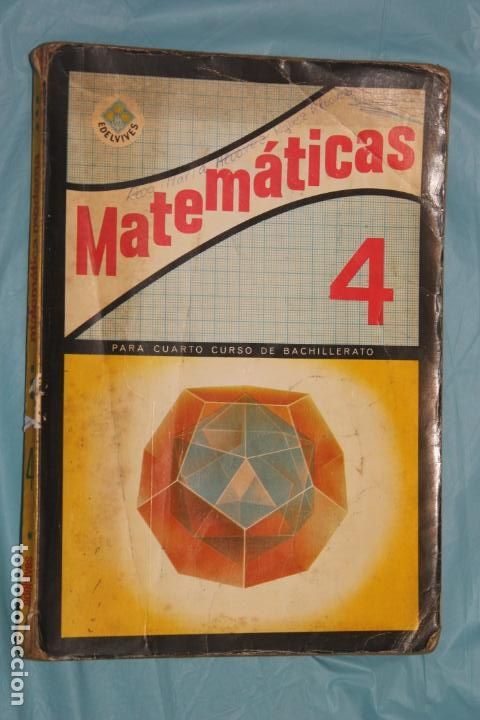 Libros de segunda mano: MATEMATICAS, 4&ordm;, BACHILLERATO, ELELVIVES 1973 - Foto 1
