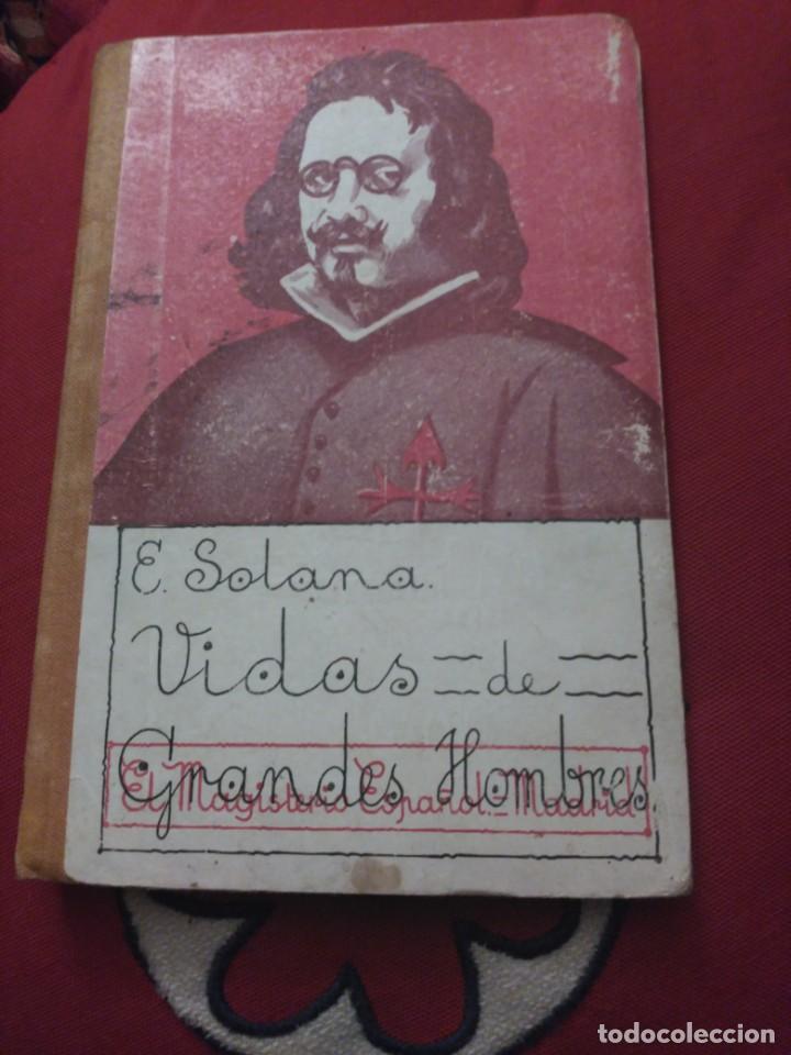 Libros de segunda mano: Vidas de grandes hombres - Foto 1