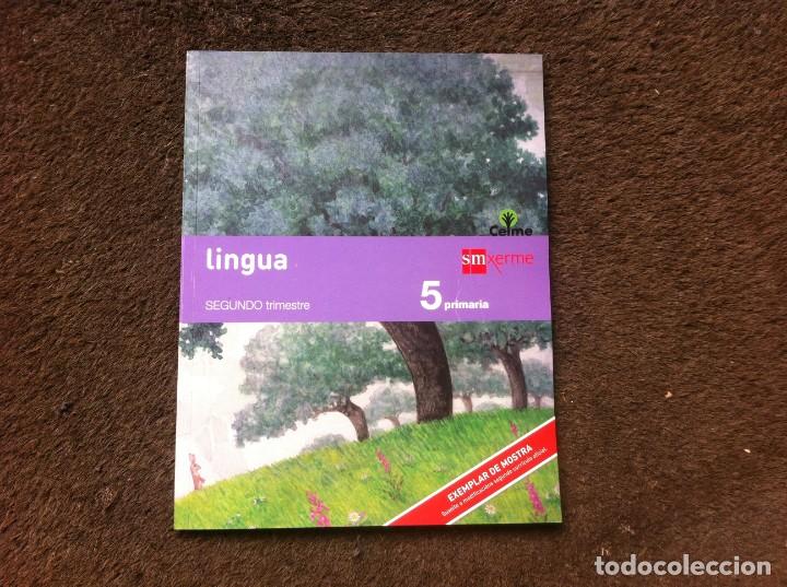 Libros de segunda mano: LINGUA. SEGUNDO TRIMESTRE. 5 PRIMARIA. ED. EDICIONES SM - Foto 1