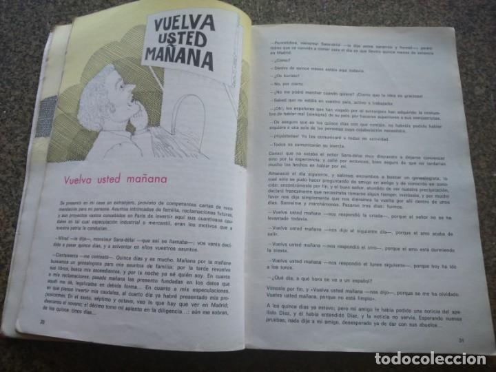 Libros de segunda mano: LEO Y COMENTO -- 6 EGB -- EDELVIVES 1974 -- - Foto 2