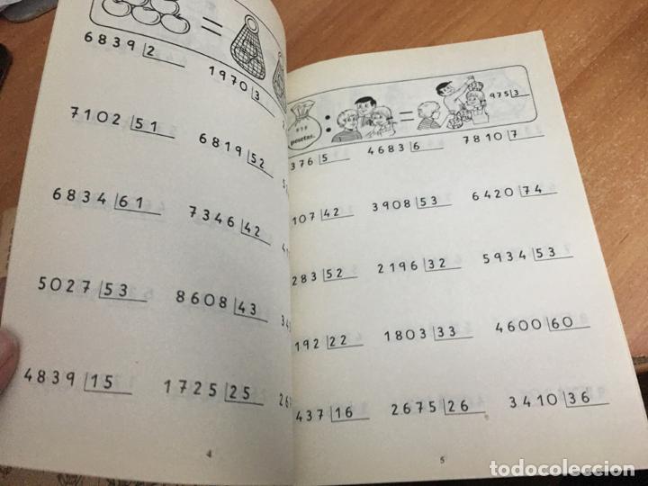 Libros de segunda mano: PROBLEMAS RUBIO LOTE 2 CUADERNOS SUMAR Y DIVIDIR (COB59) - Foto 4