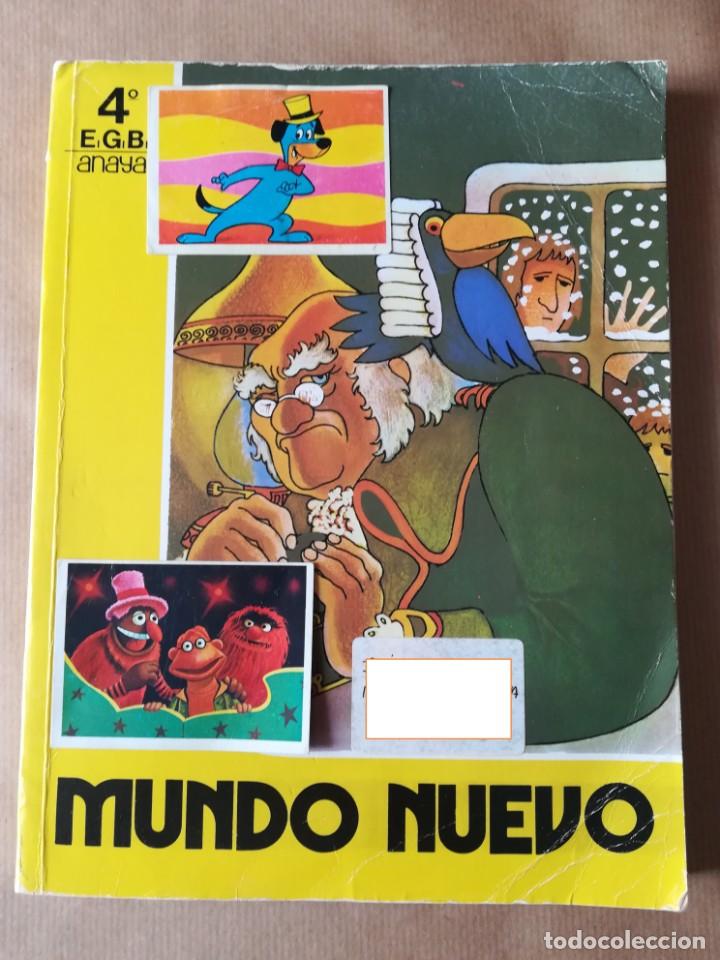 Libros de segunda mano: LIBRO MUNDO NUEVO 4 ANAYA 4&ordm; EGB - Foto 1