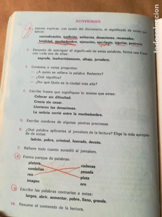 Libros de segunda mano: LIBRO MUNDO NUEVO 4 ANAYA 4&ordm; EGB - Foto 27