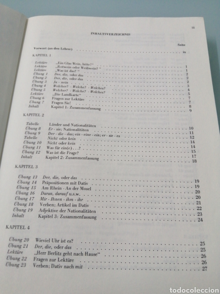 Libros de segunda mano: DEUTSCH 1. BERLITZ. 1990. LIBRO PREVIO A LA CA&Iacute;DA DEL MURO. - Foto 6