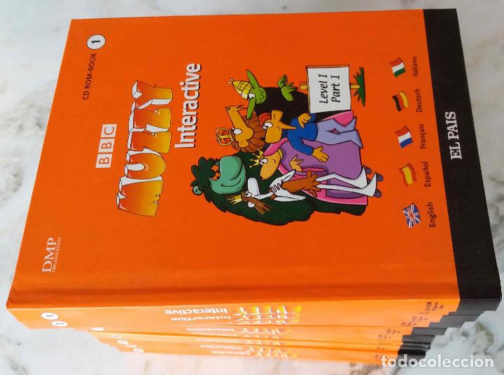 Libros de segunda mano: MUZZY INTERACTIVE IDIOMAS BBC. 15 CD ROMs CON LIBRO. COMPLETO. EL PA&Iacute;S - Foto 1