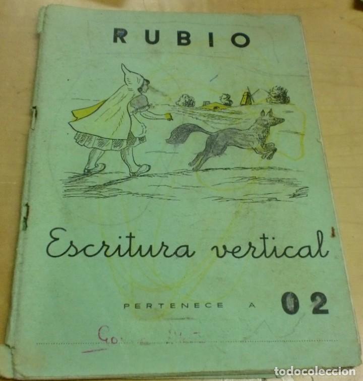 Libros de segunda mano: RUBIO ESCRITURA VERTICAL 02 A&Ntilde;O 1963 - Foto 1