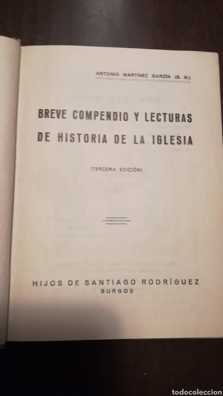 Libros de segunda mano: Historia de la Iglesia. Libro de 1a ense&ntilde;anza de 1938 - Foto 2