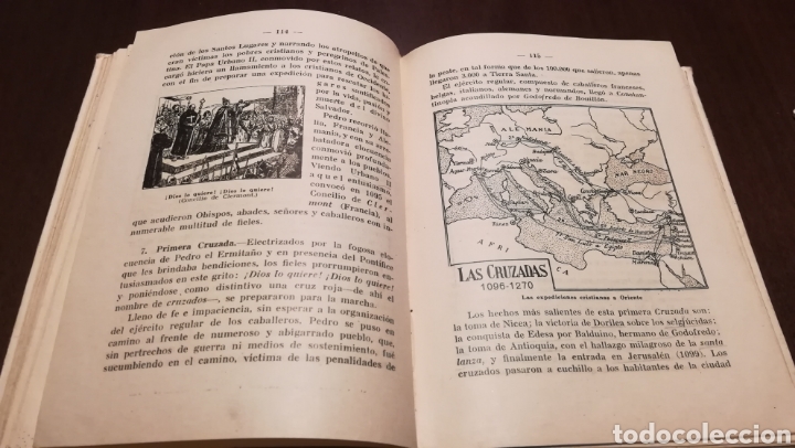 Libros de segunda mano: Historia de la Iglesia. Libro de 1a ense&ntilde;anza de 1938 - Foto 5
