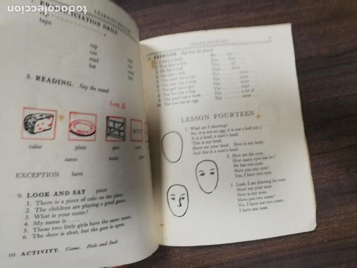 Libros de segunda mano: LEARNING ENGLISH. BOOK ONE. J. M. MILLER, 1961. - Foto 2