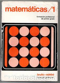 Libros de segunda mano: Matem&aacute;ticas 1. Formaci&oacute;n Profesional de Primer Grado - Foto 1