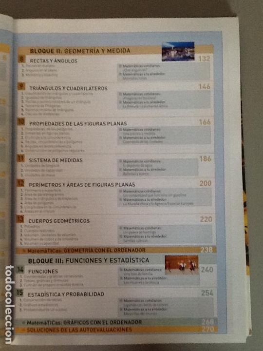 Libros de segunda mano: MATEMATICAS 1&ordm; ESO. ED. SM. NUEVO!!!!! - Foto 3