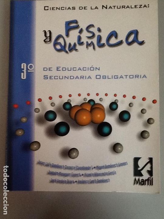 Libros de segunda mano: F&Iacute;SICA Y QU&Iacute;MICA 3&ordm; ESO. ED. MARFIL - Foto 1