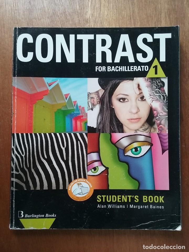 Libri di seconda mano: CONTRAST FOR BACHILLERATO 1, ALAN WILLIAMS, BURLINGTON BOOKS, 2011