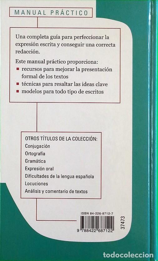 Libros de segunda mano: Manual pr&aacute;ctico de expresi&oacute;n escrita - Larousse - Foto 2