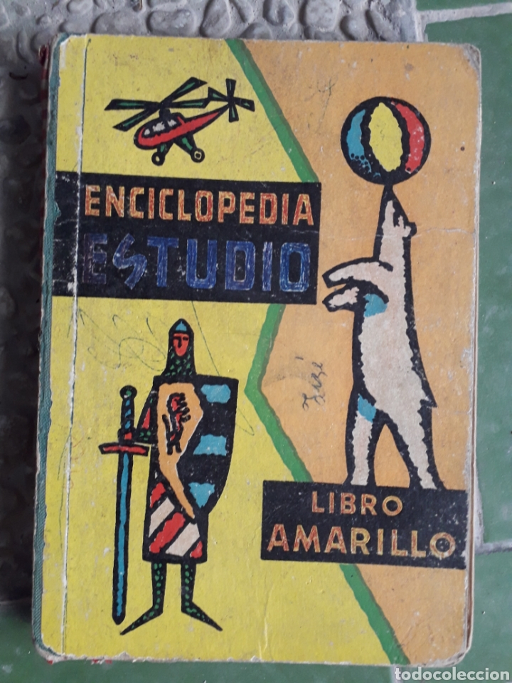 Libros de segunda mano: Enciclopedia Estudio. Libro amarillo. - Foto 1