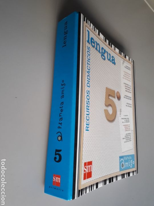 Libros de segunda mano: RECURSOS DIDACT&Iacute;COSLENGUA 5&ordm; PRIMARIA. ED SM - Foto 2