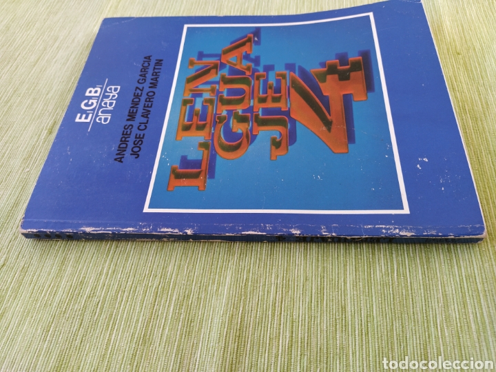 Libros de segunda mano: Lenguaje 4 EGB Anaya lengua 1981 - Foto 2