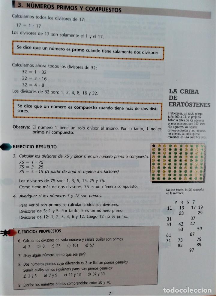 Libros de segunda mano: MATEMATICAS - 1&ordm; ESO - EDITORIAL SM - Foto 5