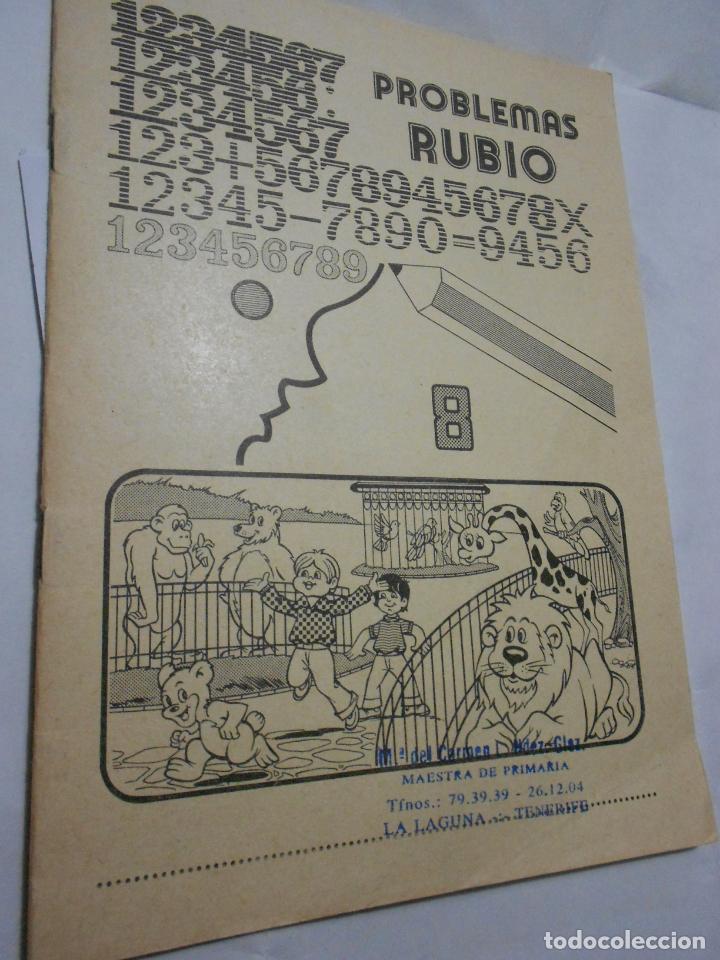 Libros de segunda mano: ANTIGUO CUADERNO PROBLEMAS RUBIO - Foto 1