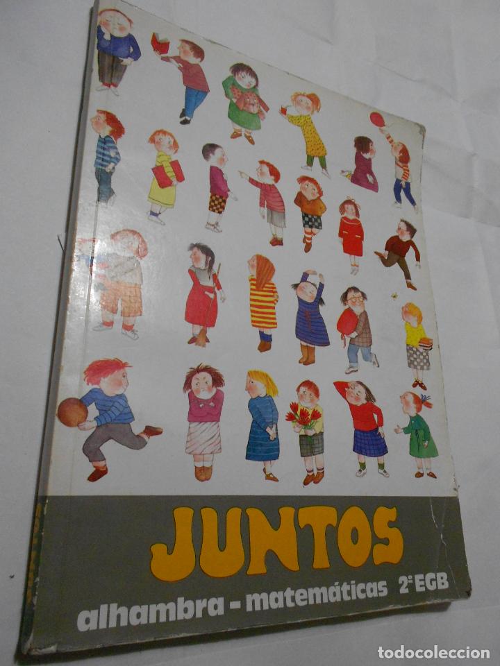 Libros de segunda mano: ANTIGUO LIBRO DE TEXTO - MATEMATICAS 2&ordm; EGB - JUNTOS - CG7 - Foto 1