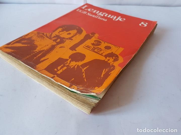 Libros de segunda mano: LENGUAJE 8&ordm; EGB - SANTILLANA 1978. - Foto 3