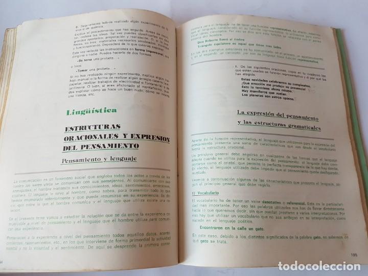 Libros de segunda mano: LENGUAJE 8&ordm; EGB - SANTILLANA 1978. - Foto 7