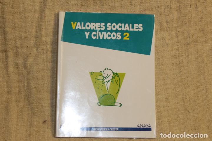 Libros de segunda mano: VALORES SOCIALES Y CIVICOS 2 ANAYA - Foto 1