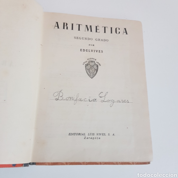 Libros de segunda mano: ARITMETICA SEGUNDO GRADO 1951 ED. LUIS VIVES - Foto 3