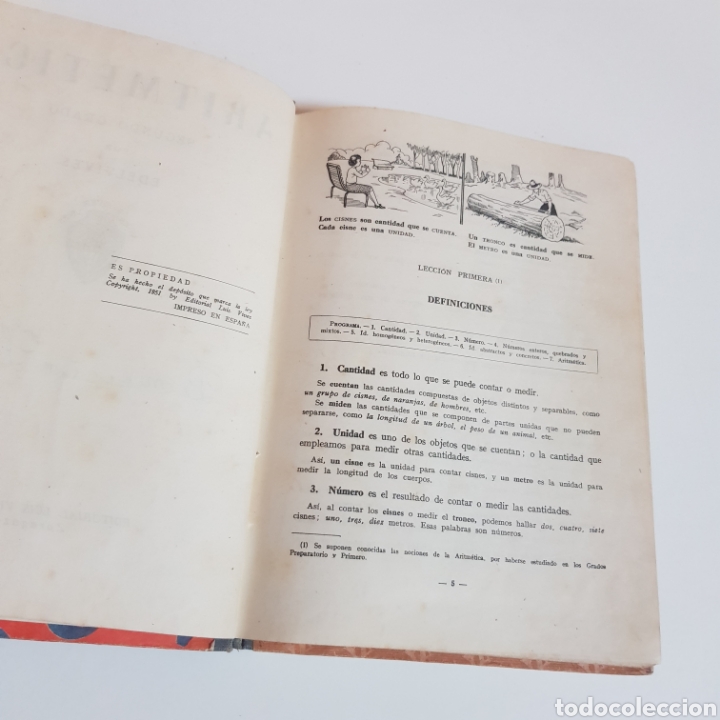 Libros de segunda mano: ARITMETICA SEGUNDO GRADO 1951 ED. LUIS VIVES - Foto 4