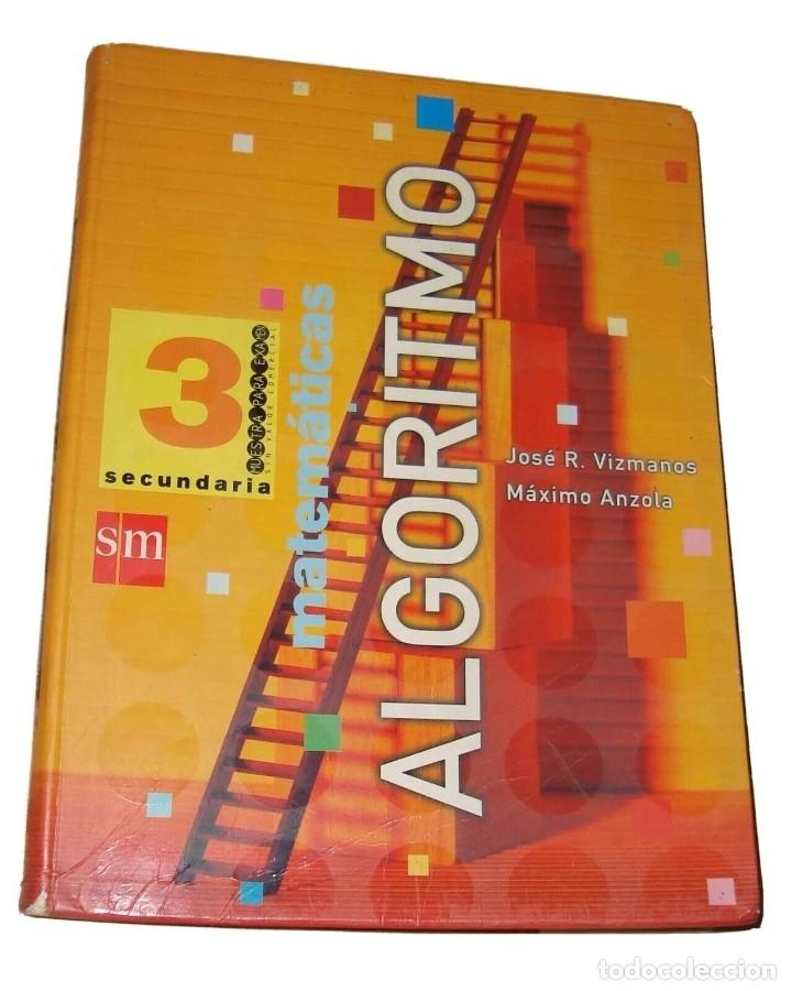 Libros de segunda mano: MATEM&Aacute;TICAS 3&ordm; SECUNDARIA ALGORITMO EDITORIAL SM 2002 - Foto 1