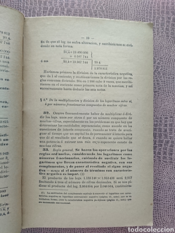 Libros de segunda mano: Tablas de logaritmos vulgares - Foto 4