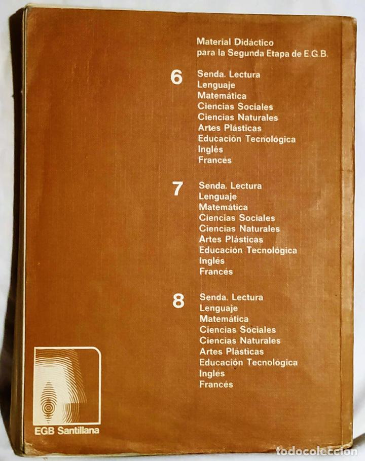 Libros de segunda mano: Libro Texto SENDA 6 de SANTILLANA - 1980 - Foto 2