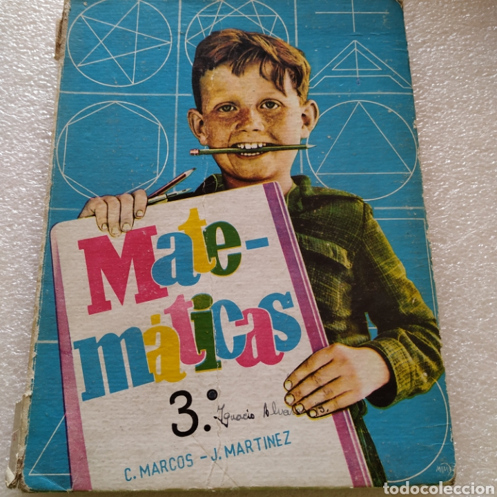 Libros de segunda mano: Matem&aacute;ticas 3&deg; 1959. C. Marcos y J. Martinez - Foto 1